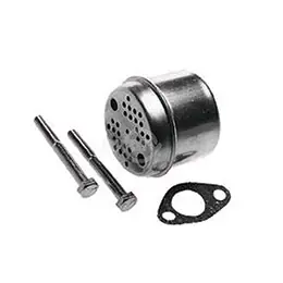 Muffler With Hardware Clearance