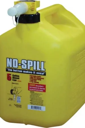 No-Spill 5 Gallon Diesel Can Professional Grade