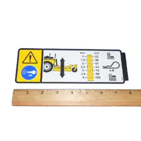 Affordable Cut Height Adj Decal