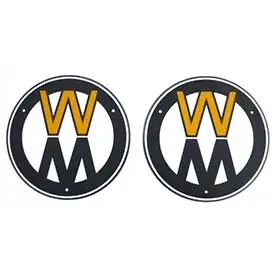 Best Seller Decal Plate/Round