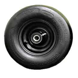 Flat Free Front Caster Tire & Wheel Assy Genuine