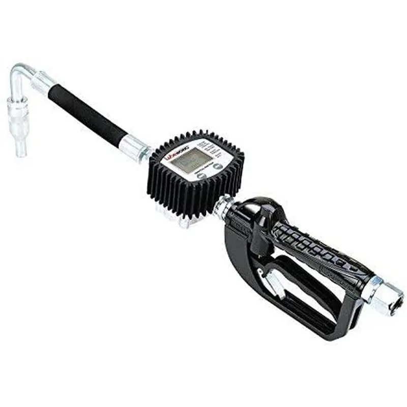 Lubeworks Digital Oil Gun - 10GPM, 1/2" NPT Inlet, Flexible Nozzle & Locking Trigger New Release