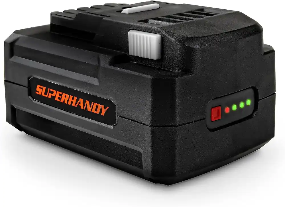 Instant Buy SuperHandy Rechargeable Lithium-Ion 48V 4Ah Battery - For Earth Auger, Utility Wagon, & Wheelbarrow