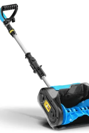 Last Chance Pre-Owned AlphaWorks Electric Snow Thrower & Shovel - 20V 2Ah Battery