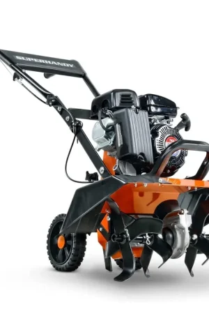 Weekend Sale Pre-Owned SuperHandy Garden Tiller - 2.5HP, 21" Tilling Width, 11" Tilling Depth