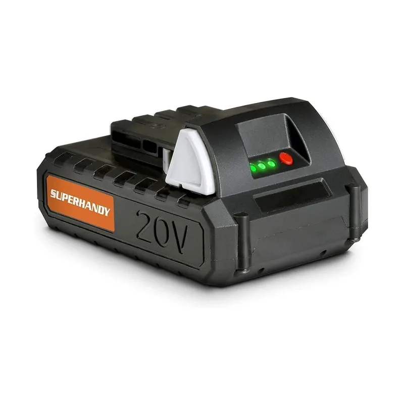 Pre-Owned SuperHandy Lithium Ion Rechargeable Battery 20V 2Ah - For Snow Thrower, Hedge Trimmer, & Handheld Fogger Super Sale