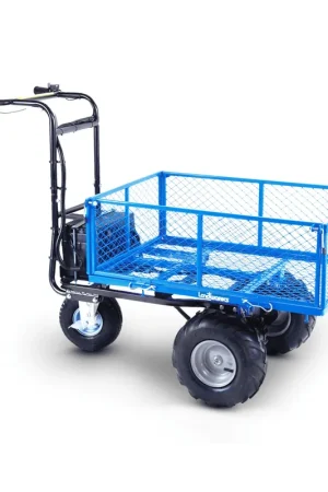 Express Delivery Pre-Owned Landworks Electric Utility Wagon - 48V 7Ah AGM, 500LB Hauling Capacity