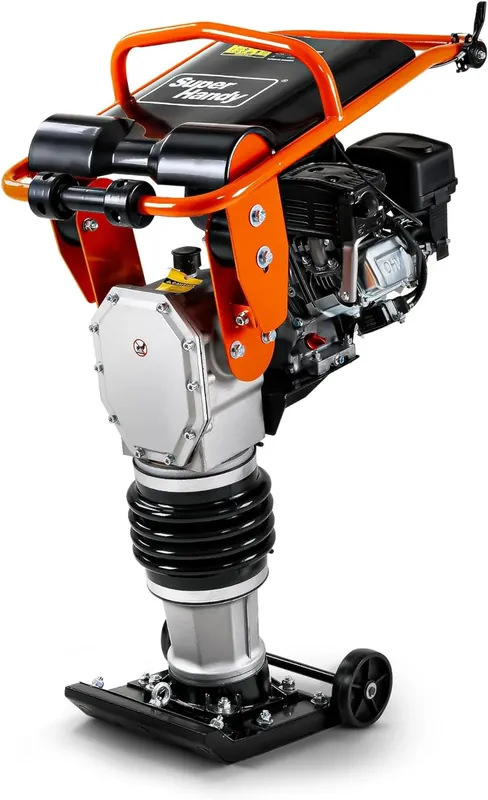 Pre-Owned SuperHandy 209cc 7HP Gas Jumping Jack Tamping Rammer - High Impact for Soil & Concrete Deal
