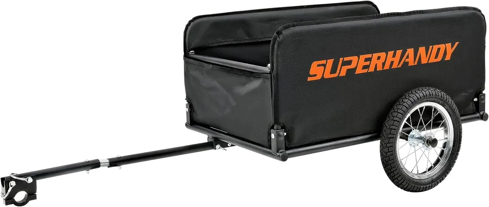 Pre-Owned SuperHandy Scooter Cargo Trailer - Lightweight, 155 lbs Capacity, Compatible with GUT112/GUT140/GUT142 SuperHandy/G Mobility Scooters Limited Time
