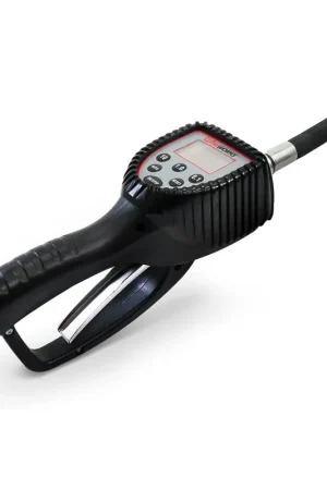 Bargain Pre-Owned Lubeworks Oil Gun - 10GPM, 1/2" NPT Inlet, Flexible Nozzle & Locking Trigger