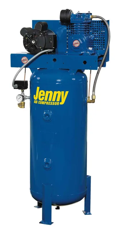 Final Sale Jenny K2A-17UMV-115/1 2 HP 115 Volt 17 Gallon Air Compressor