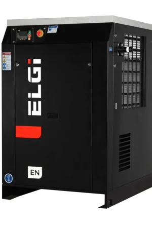 Don't Miss Out Elgi EN37-125 50 HP 208-230/460 Volt Three Phase Base Mount Air Compressor 125 psi