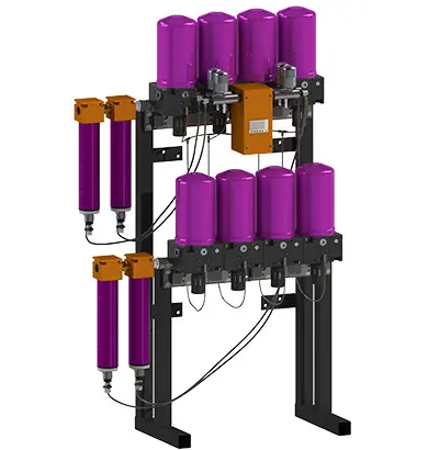 Tsunami 21999-0740 160 CFM Ultra Regenerative Dryer - Rail Mounted Clearance