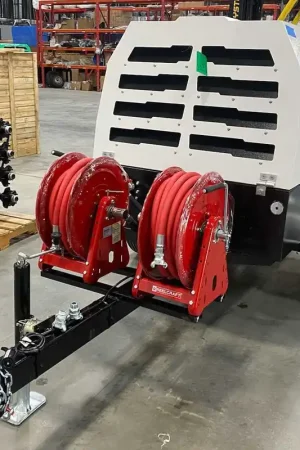 Best Choice Elgi Hose Reel Kit - 2 Hose Reels with 50 Feet of Hose per Reel (Installed Option)
