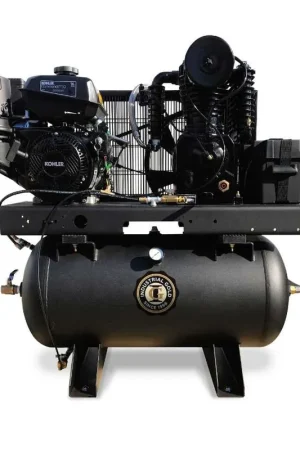 Buy Online Industrial Gold CI14GEK30-P 14 HP Kohler Gas Drive Platinum Series Air Compressor