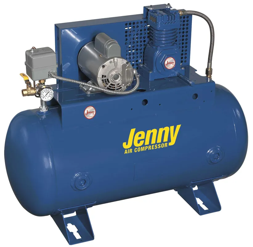 Jenny K15S-30UMS 1.5 HP 115 Volt Single Phase Single Stage Fire Sprinkler System Air Compressor New Release
