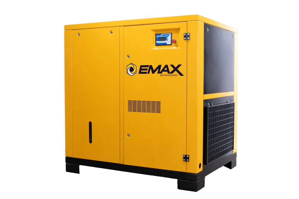 Free Returns EMAX ERV0600003D 60 HP Variable Speed Rotary Screw Air Compressor