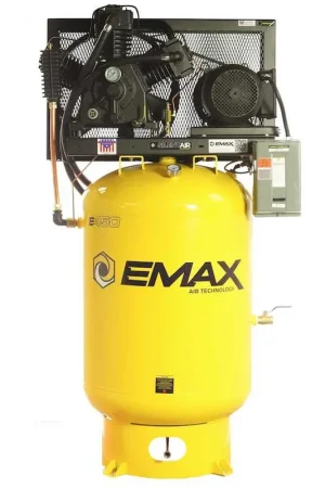 Premium EMAX Silent Air ESP15V120Y3-460 15 HP 460V 3 Phase Air Compressor w/ Silencer