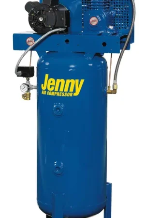 Exclusive Offer Jenny K2E-30UMV-230/1 2 HP 230 Volt Single Phase 30 Gallon Air Compressor