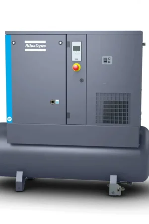 Atlas Copco G2-145T AFF 230/1, 53 Gallon 3 HP Single Phase Tank Mounted Rotary Screw Air Compressor with Dryer Buy Online