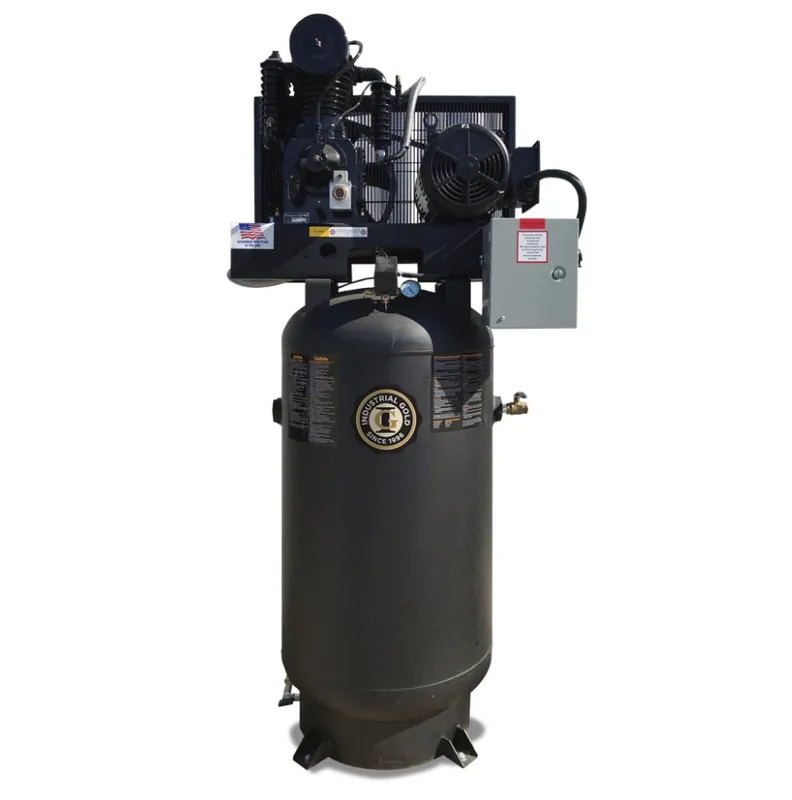 Industrial Gold CI523E80V-P 5 HP Platinum Series 208-230 Volt Three Phase Two Stage Air Compressor Direct From Factory