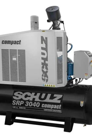 Schulz SRP 3040 Compact 40 HP 208-230 Volt Three Phase Rotary Screw Compressor Hassle-Free Returns