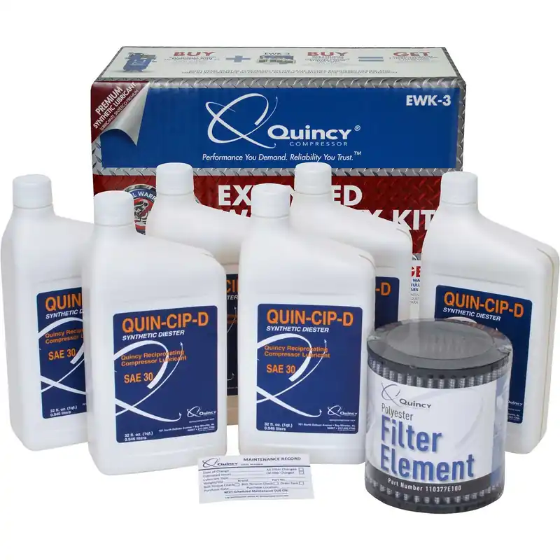 Same Day Shipping Quincy Extended Warranty Kit - EWK-3