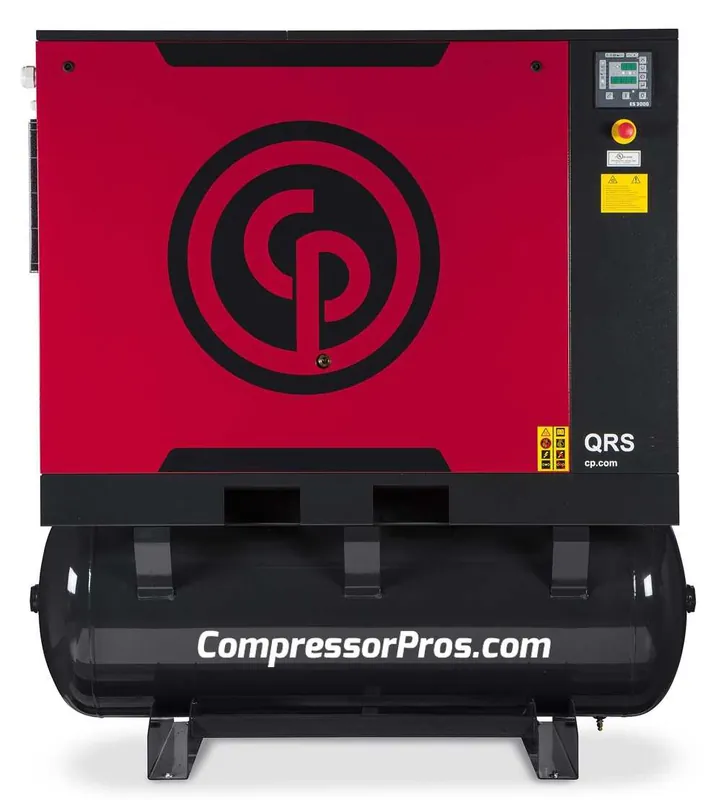 Chicago Pneumatic QRS 25 TM-3 25 HP Rotary Screw Air Compressor Trusted Brand