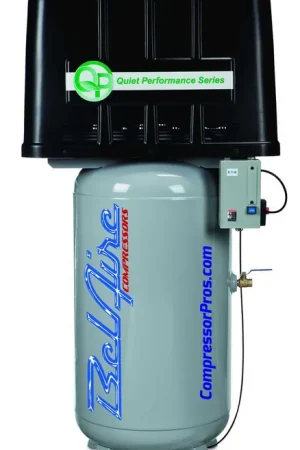 BelAire QP318VLE 7.5 HP Single Phase Quiet Power 80 Gallon Air Compressor Special Discount