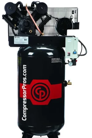 Chicago Pneumatic Premium Model RCP-C7581VC2 7.5 HP 230 Volt Single Phase Two Stage 80 Gallon Air Compressor Must Have