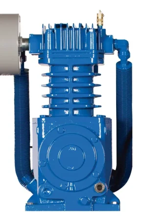 QT1 Basic with Retrofit Kit (Option) - Replaces Quincy QT 5 and QT 7.5 (Pictured) Two Stage Air Compressor Pump with Head Unloaders(Verify Kit with Factory) Special Offer
