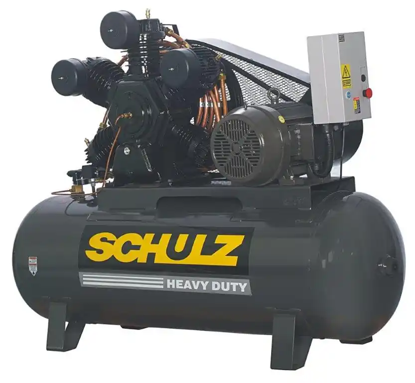 While Supplies Last Schulz 20120HWV80X-3 20 HP 460 Volt Two Stage 120 Gallon Air Compressor