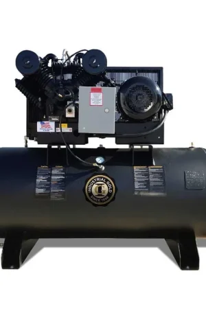 Best Price Industrial Gold CI7523E80H-CI10-P 7.5 HP Platinum Series 208-230 Volt Three Phase Two Stage Air Compressor