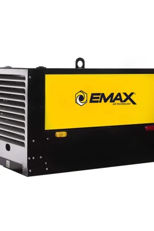 Cheap EMAX EDS115ST 24 HP Kubota Diesel Engine Driven 115 CFM Skid Mount Rotary Screw Air Compressor