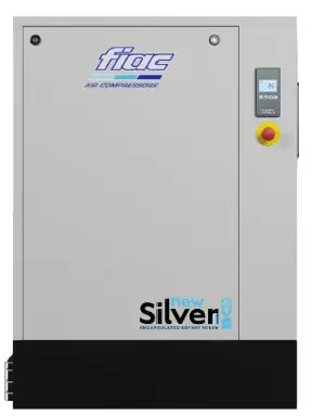 Discount fiac NS 10 Silver Series 10 HP 208/240/460 Volt 3 Phase Base Mount Rotary Screw Air Compressor