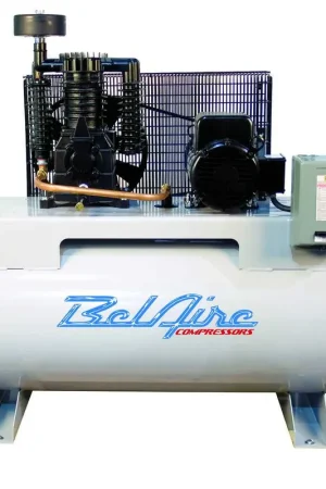 BelAire 338H 5 HP 230 Volt Three Phase Two Stage 80 Gallon Air Compressor New Release