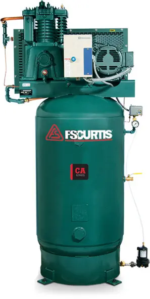 FS Curtis FCA05E57V8U-A9L1XX 5 HP 200 Volt Three Phase Ultrapack Air Compressor Weekend Sale
