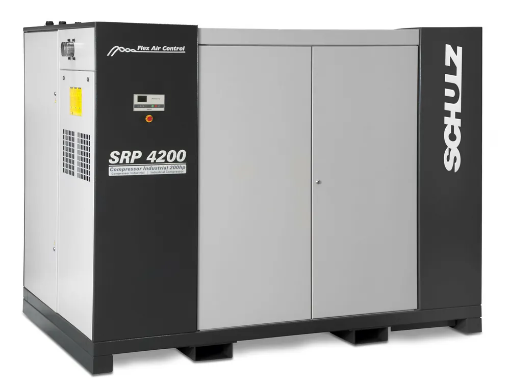 Deal Schulz SRP 4200E Flex 200 HP 460 Volt Three Phase Variable Speed Rotary Screw Air Compressor