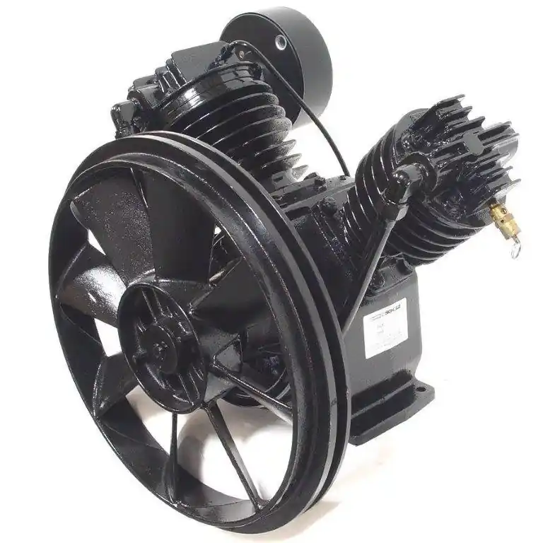 Schulz MSV 20 MAX 5 HP Two Stage Cast Iron Air Compressor Pump Fresh Stock