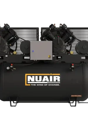Today Only NUAIR Heavy Duty Duplex K61-200G H 2X10HP 3/230 230 Volt Three Phase 2 x 10 HP