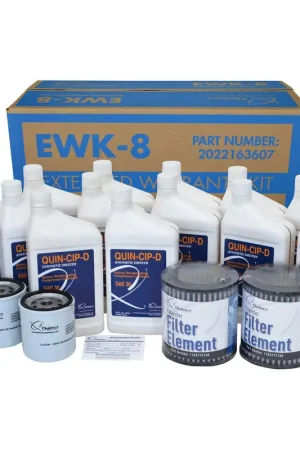 Quincy Extended Warranty Kit - EWK-8 Free Returns