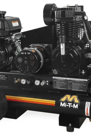 Place Order Mi-T-M AG2-PK14-08M1 14 HP Kohler Air Compressor/Generator Combo