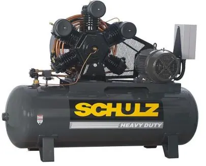 Schulz 20120HWV80X-3 20 HP 208-230 Volt Two Stage 120 Gallon Air Compressor Authentic