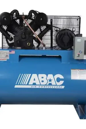 ABAC ABC10-23120HFF 10 HP 230 Volt Two Stage Cast Iron 120 Gallon Full Featured Air Compressor Luxury
