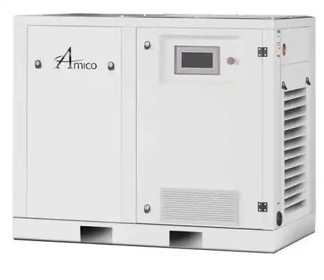 AMICO IE-RSL-50-463-FS 50 HP 3 Phase Base Mount Rotary Screw Air Compressor Super Sale