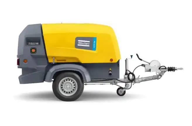 Atlas Copco XATS 250 KD8 65 HP Diesel Tow Behind Air Compressor Deal