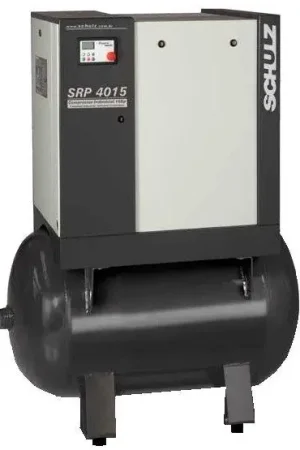Authentic Schulz SRP 4015 R Dynamic 15 HP Rotary Screw Air Compressor - 460 Volt