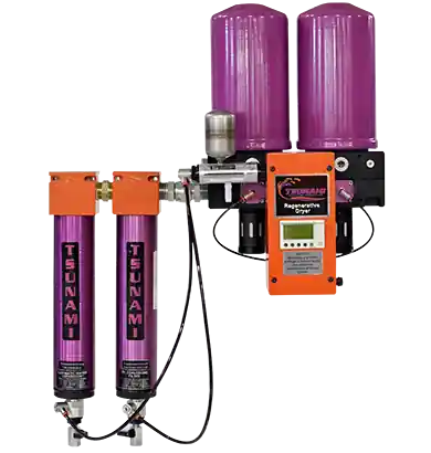 Don't Miss Out Tsunami 21999-0710 40 CFM Ultra Regenerative Dryer - Wall Mounted