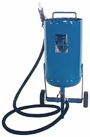 Super Sale Cyclone Manufacturing PT-100 Pressure Sand Blast Unit