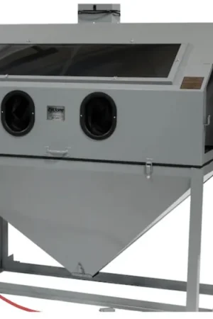 While Supplies Last Cyclone Model FT 6035 Bead Blast Cabinet with Dust Collector